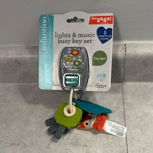 Infantino Multicolor Lights & Music Key Set